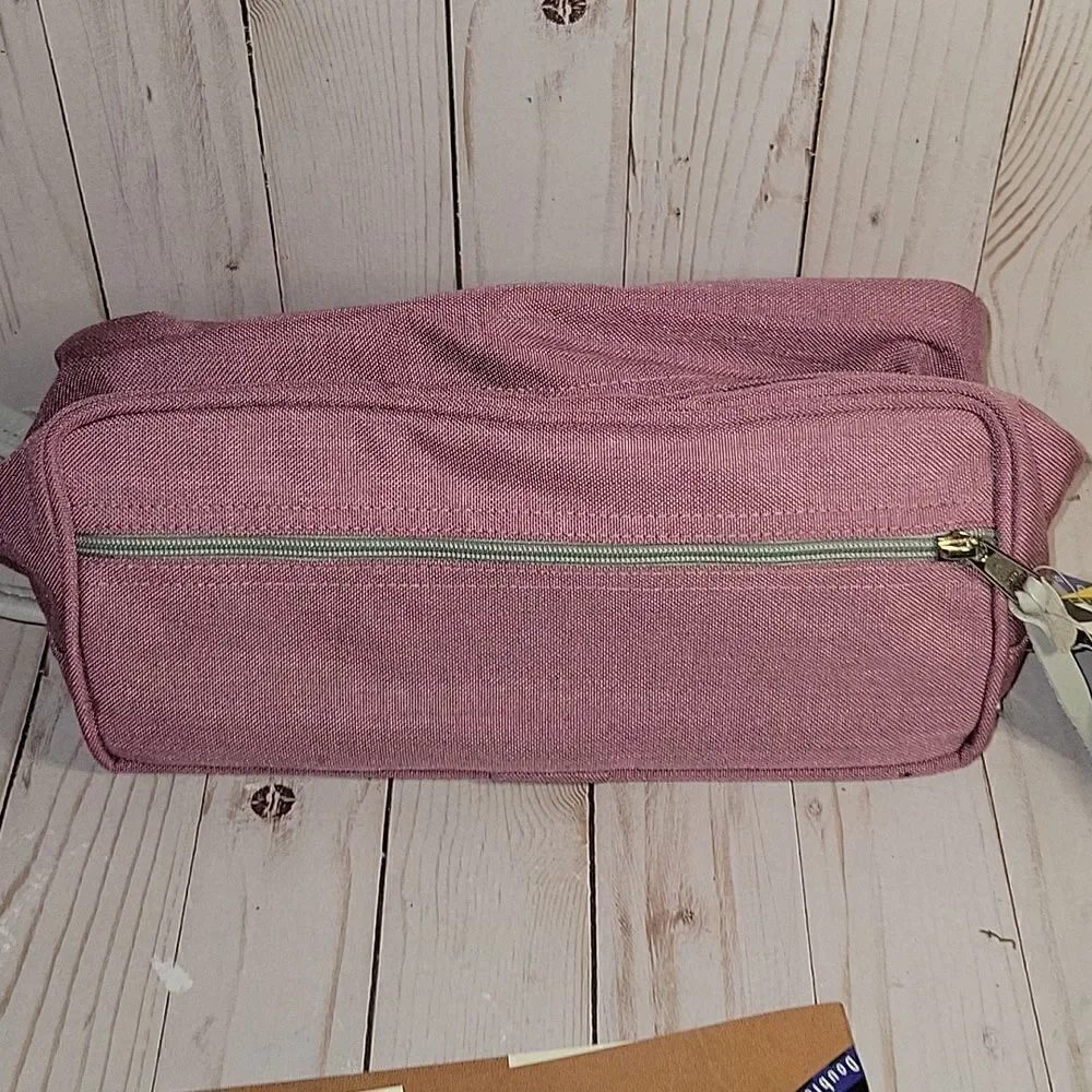 Eastpak Vintage Made USA Henley Case Pouch Never Used With Tags Rose